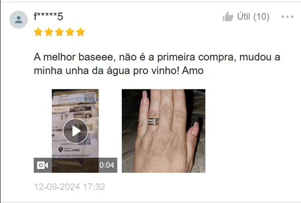 Unha Saudável e Forte Galla